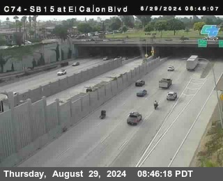 SB 15 at El Cajon Blvd