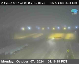 SB 15 at El Cajon Blvd