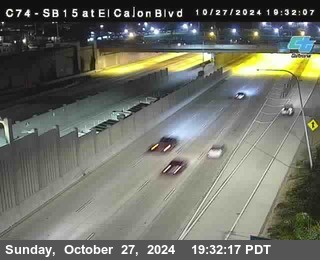 SB 15 at El Cajon Blvd