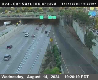 SB 15 at El Cajon Blvd