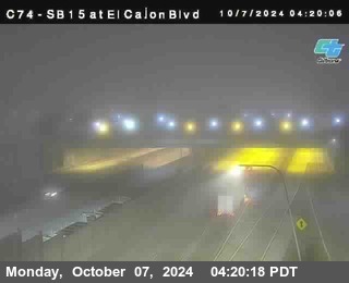 SB 15 at El Cajon Blvd