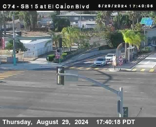 SB 15 at El Cajon Blvd