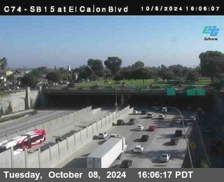 SB 15 at El Cajon Blvd