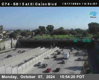 SB 15 at El Cajon Blvd