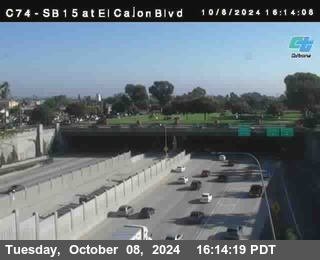 SB 15 at El Cajon Blvd