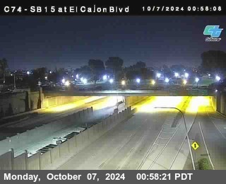 SB 15 at El Cajon Blvd