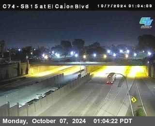 SB 15 at El Cajon Blvd