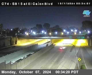 SB 15 at El Cajon Blvd