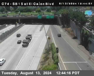 SB 15 at El Cajon Blvd