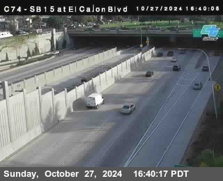 SB 15 at El Cajon Blvd