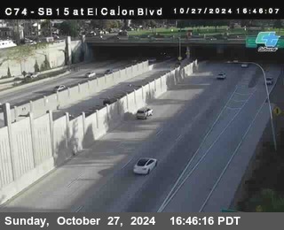 SB 15 at El Cajon Blvd