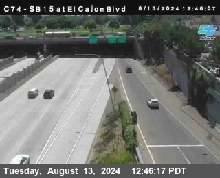 SB 15 at El Cajon Blvd