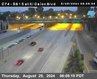 SB 15 at El Cajon Blvd