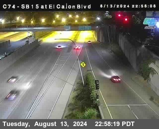 SB 15 at El Cajon Blvd