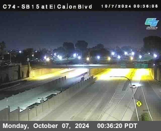 SB 15 at El Cajon Blvd