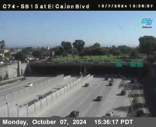 SB 15 at El Cajon Blvd