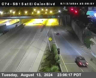 SB 15 at El Cajon Blvd