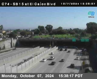 SB 15 at El Cajon Blvd