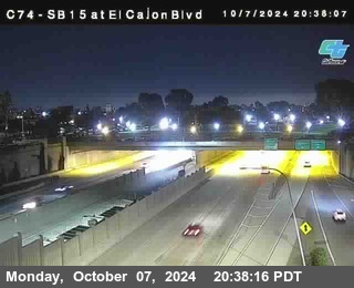 SB 15 at El Cajon Blvd