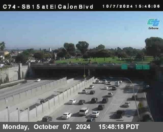 SB 15 at El Cajon Blvd