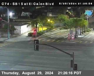 SB 15 at El Cajon Blvd