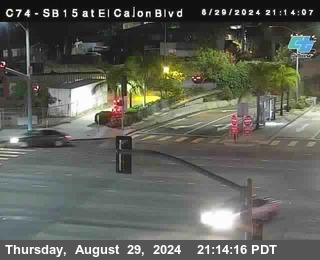 SB 15 at El Cajon Blvd