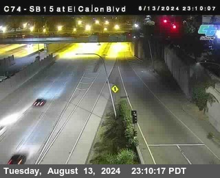 SB 15 at El Cajon Blvd