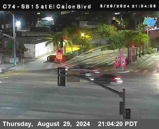 SB 15 at El Cajon Blvd