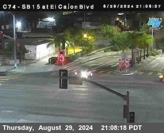 SB 15 at El Cajon Blvd