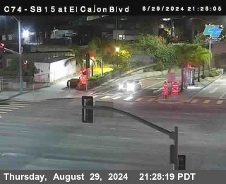 SB 15 at El Cajon Blvd