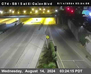 SB 15 at El Cajon Blvd