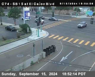 SB 15 at El Cajon Blvd