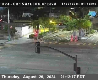 SB 15 at El Cajon Blvd