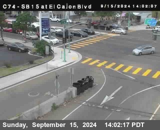 SB 15 at El Cajon Blvd