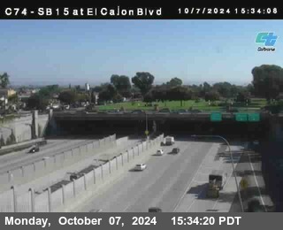 SB 15 at El Cajon Blvd