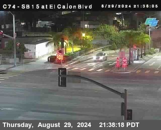 SB 15 at El Cajon Blvd