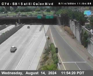 SB 15 at El Cajon Blvd