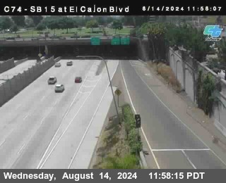 SB 15 at El Cajon Blvd