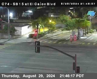 SB 15 at El Cajon Blvd