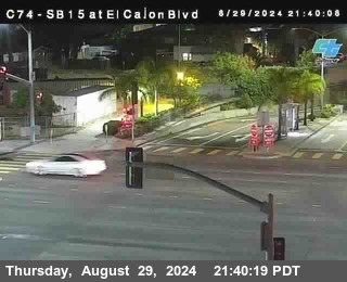 SB 15 at El Cajon Blvd