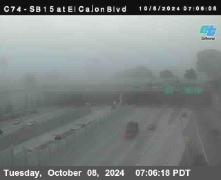 SB 15 at El Cajon Blvd