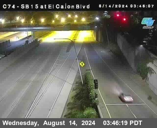 SB 15 at El Cajon Blvd