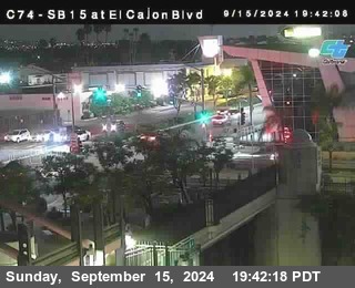 SB 15 at El Cajon Blvd