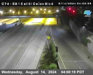 SB 15 at El Cajon Blvd