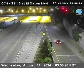 SB 15 at El Cajon Blvd