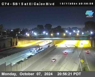 SB 15 at El Cajon Blvd