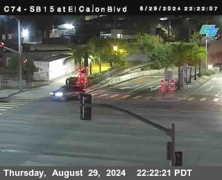 SB 15 at El Cajon Blvd