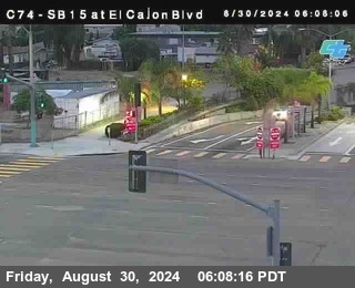 SB 15 at El Cajon Blvd