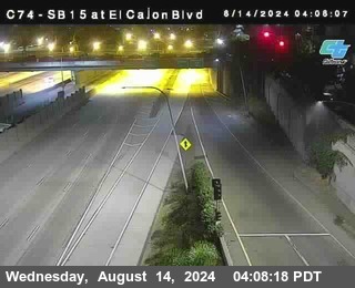 SB 15 at El Cajon Blvd