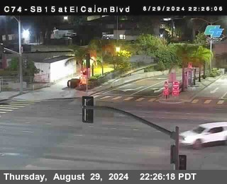 SB 15 at El Cajon Blvd